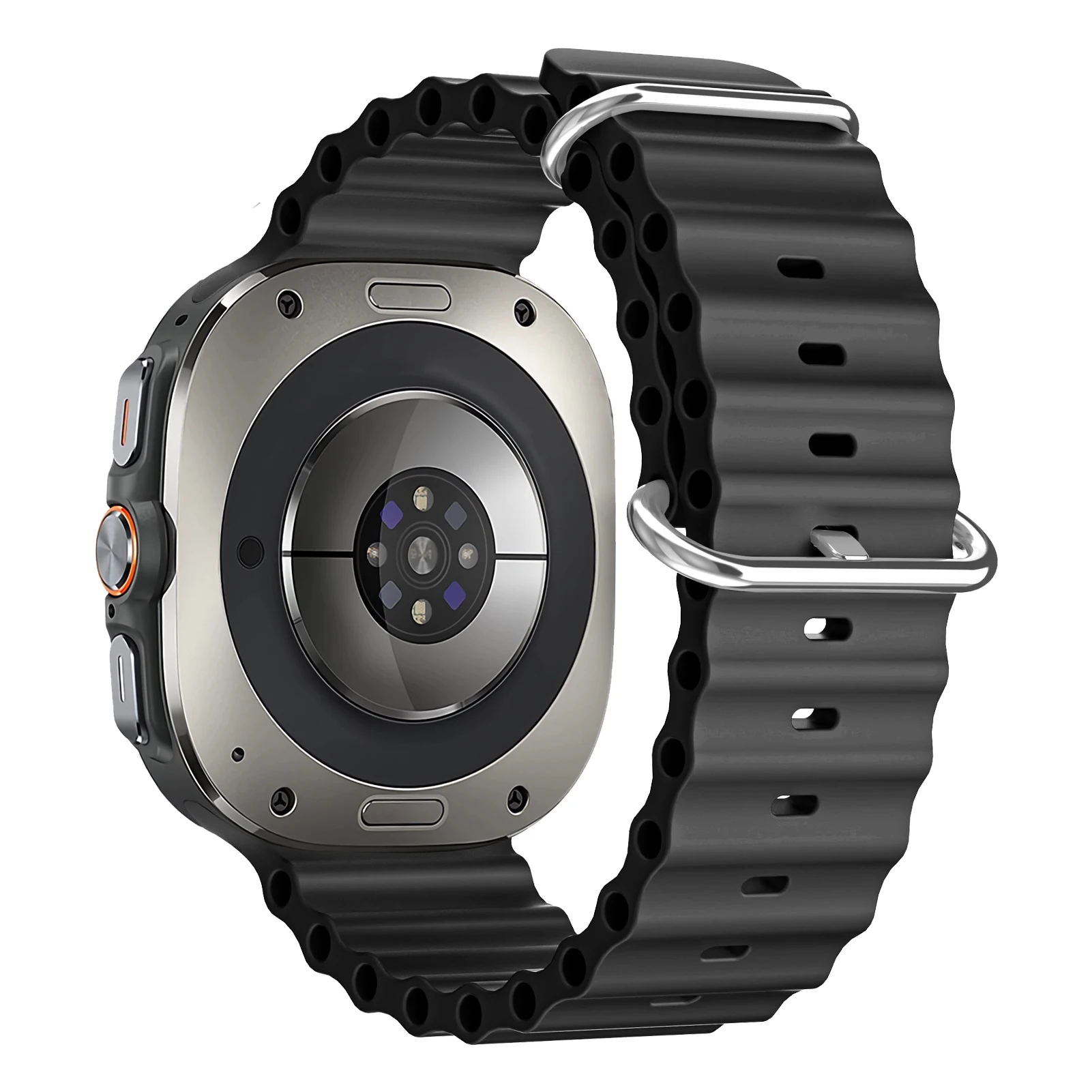 Ocean Band для Samsung Galaxy Watch 7 Ultra 47 мм спортивный силиконовый браслет корреа ремень