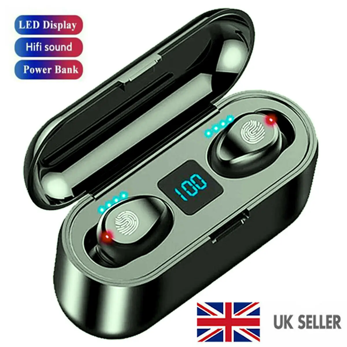 

Wireless Earbuds Bluetooth Earphones Headphones Mini Headset Waterproof TWS Pod