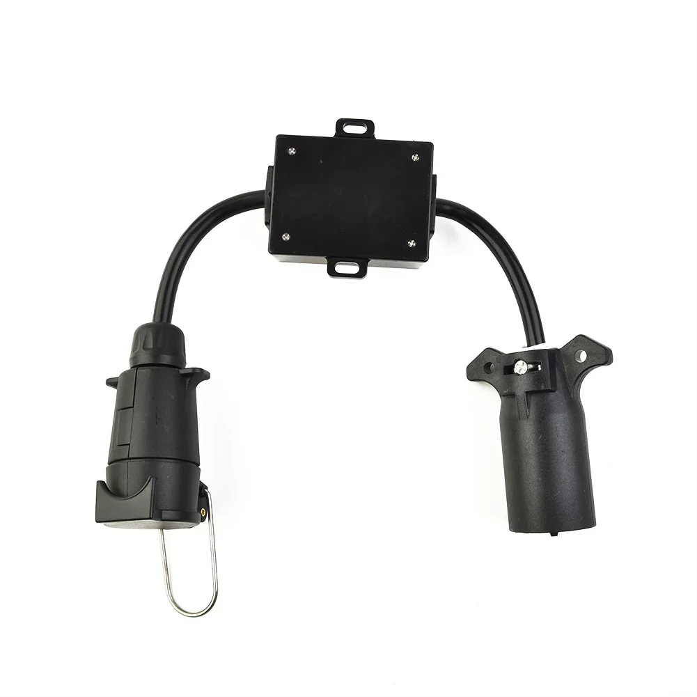 Преобразователь света для прицепа от США в ЕС 7-контактная розетка с лезвием