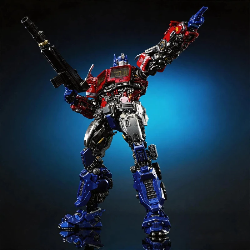 Фото В наличии: 20-сантиметровые сборные фигурки-модели Transformers YOLOPARK, Бамблби и Оптимус Прайм, серия AMK PRO, коллекционные фигурки-игрушки. №2