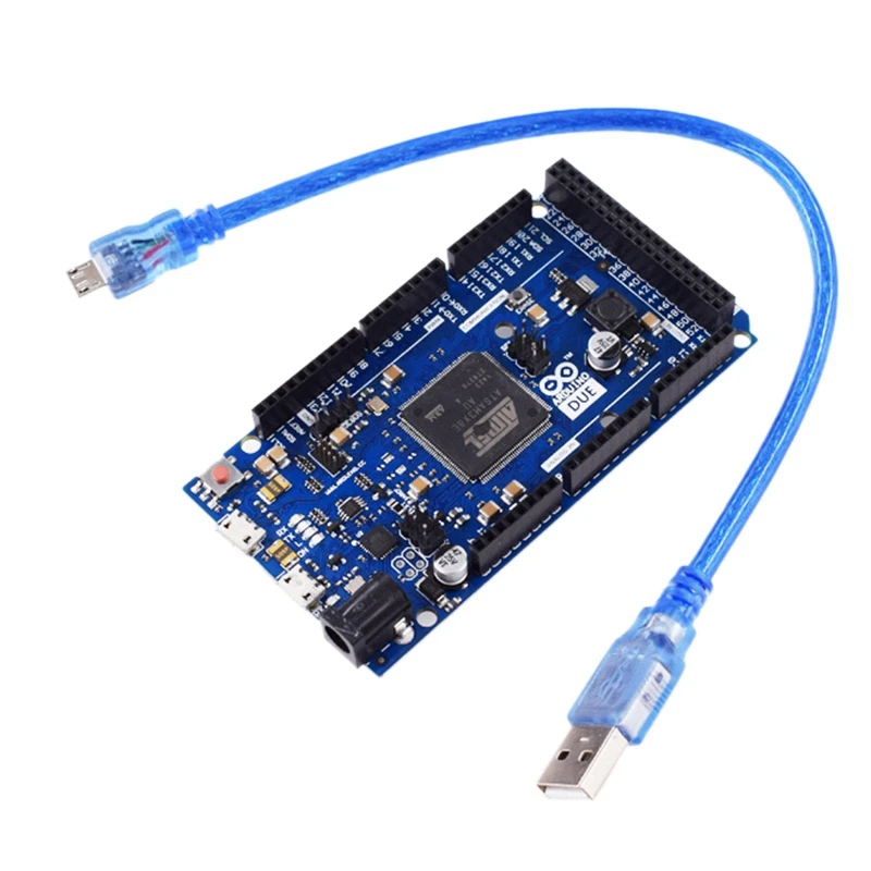 

-Due R3 Development Board SAM3X8E 32Bit ARM Microcontroller + USB Cable For Arduino