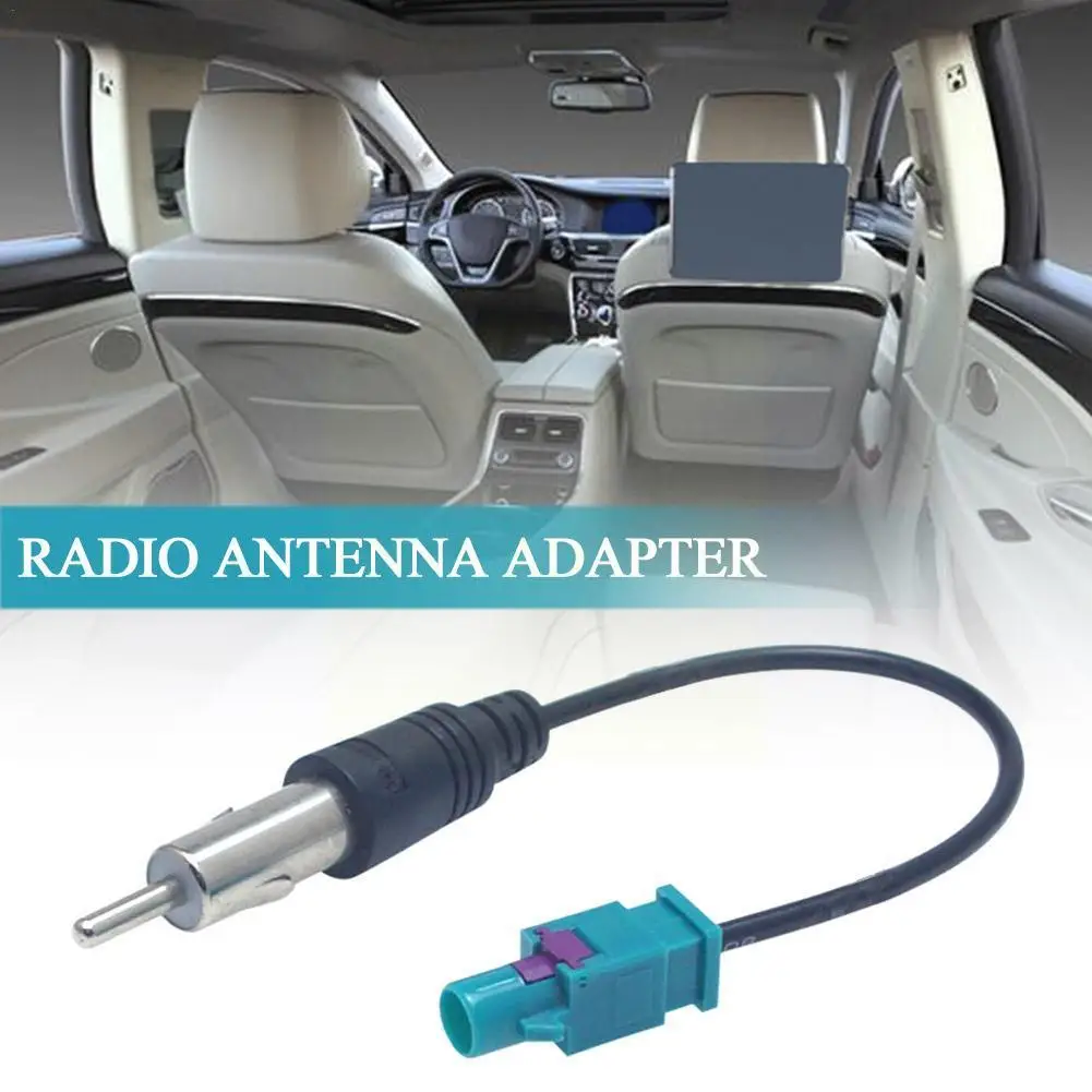

Автомобильная стереомагнитола антенна адаптер кабель головное устройство радио к интерфейсу Разъем Антенна DIN адаптер Fakra Aerial DAB FM/AM радио Z
