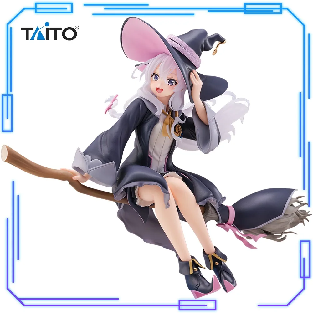 Фото В наличии: Оригинальная фигурка TAITO из аниме Majo No Tabitabi, Elaina Artist MasterPiece+ в версии с одеждой ведьмы. Игрушечные фигурки 20 см №1