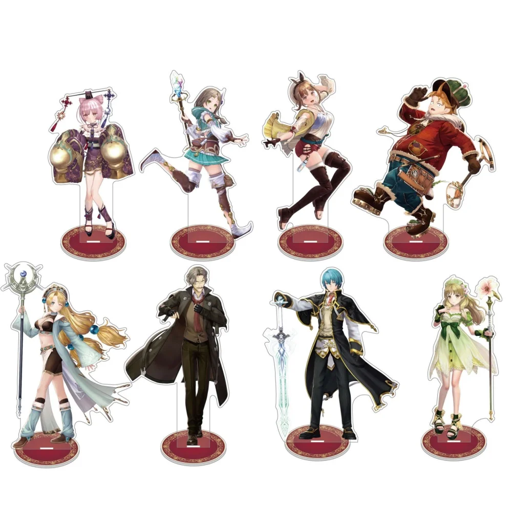 Loen Anime Store Marie Judie Roze Rorona Ayesha Keithgriff Logy Oskar Corneria Акриловая подставка Настольный декор