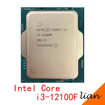 Intel Core i3-12100F i3 12100F 3.3GHz Quad-Core 8-Thread CPU Processor L3=12M 60W LGA 1700