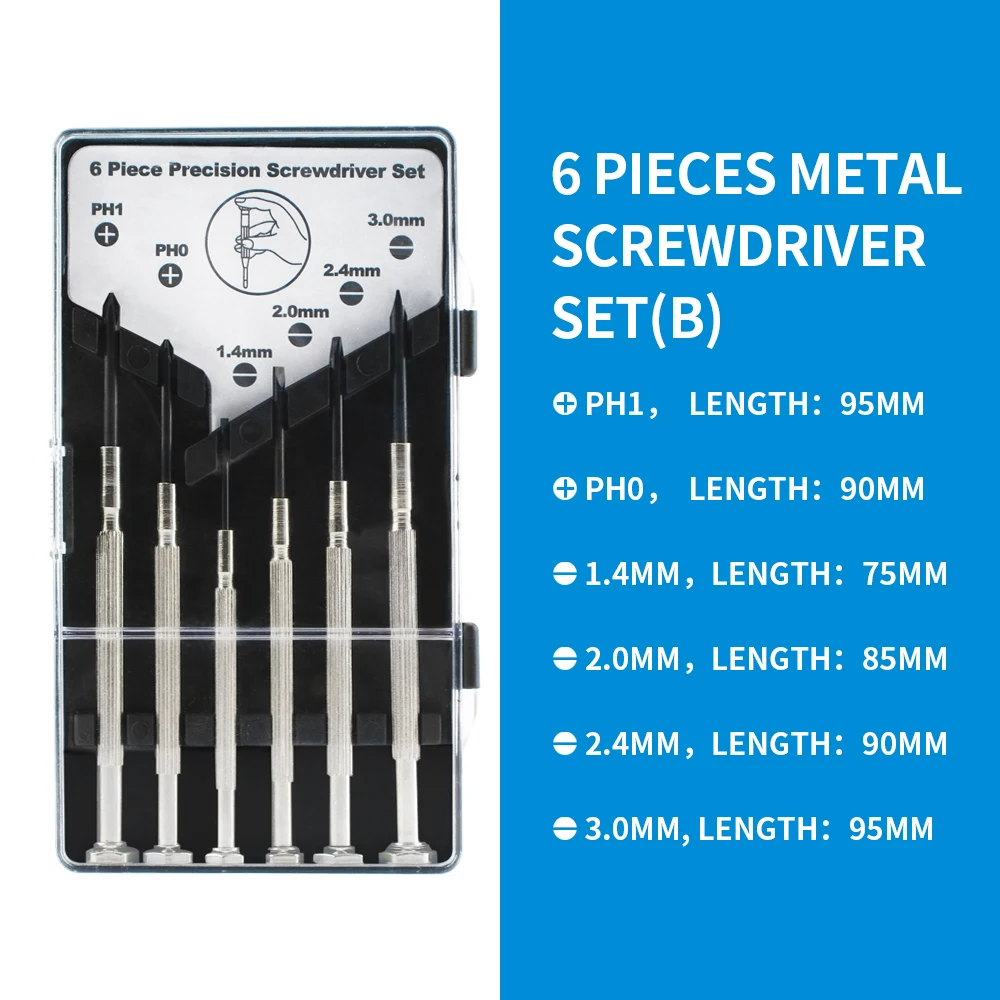 

Набор отверток Seven Floor из хромованадиевой стали