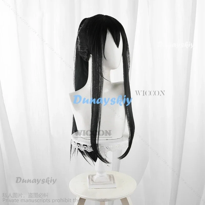 Аниме Кайдзю No. Костюм для косплея Mina Ashiro черный парик кожаные заколки волос
