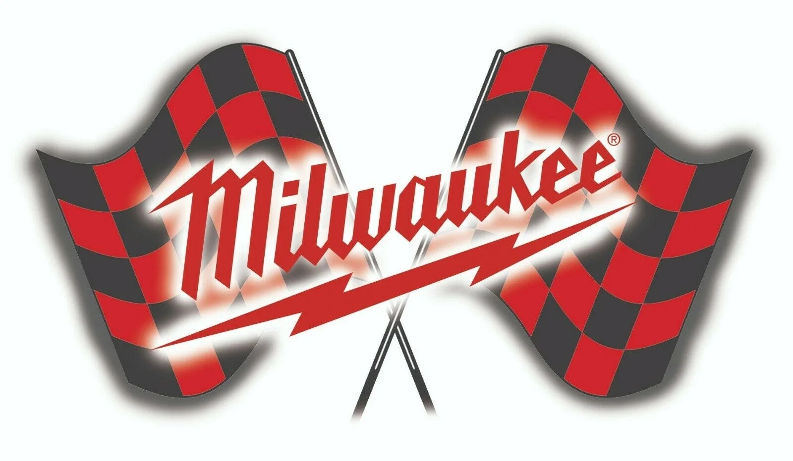 Для MILWAUKEE Инструменты наклейка США флаг механик Глянцевая этикетка ящик для