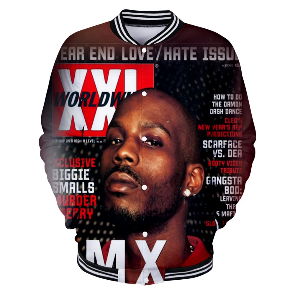 Свитшот RIP Rapper DMX, 3D спортивный костюм унисекс, бейсбольные куртки для женщин/мужчин, уличная одежда в стиле Харадзюку 2021, одежда в стиле хип-хоп