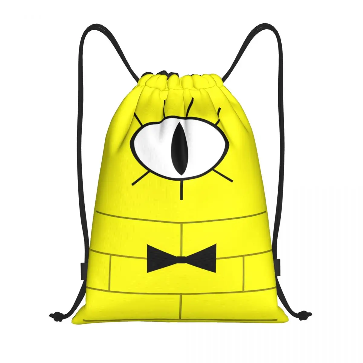Мультяшный рюкзак Gravity Falls Bill Cipher на шнурке спортивный для тренажерного зала