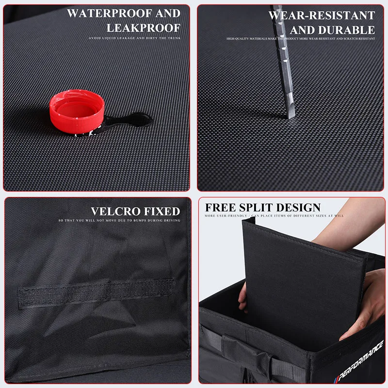 Автомобильный багажник коробка для хранения сумка путешествий из ткани Оксфорд