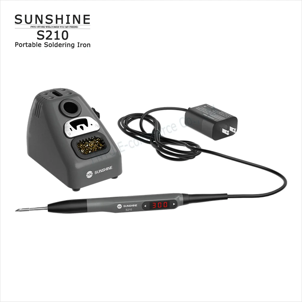 Electricity Soldering Iron SUNSHINE S210 110W High Power Smart Portable Soldering Iron 2 Seconds Fast Heating