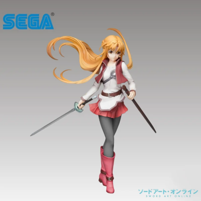 Фото В наличии: Оригинальная фигурка Sega Sword Art Online Progressive Aria of A Starless Night Асуна, модель персонажа аниме, украшение №4