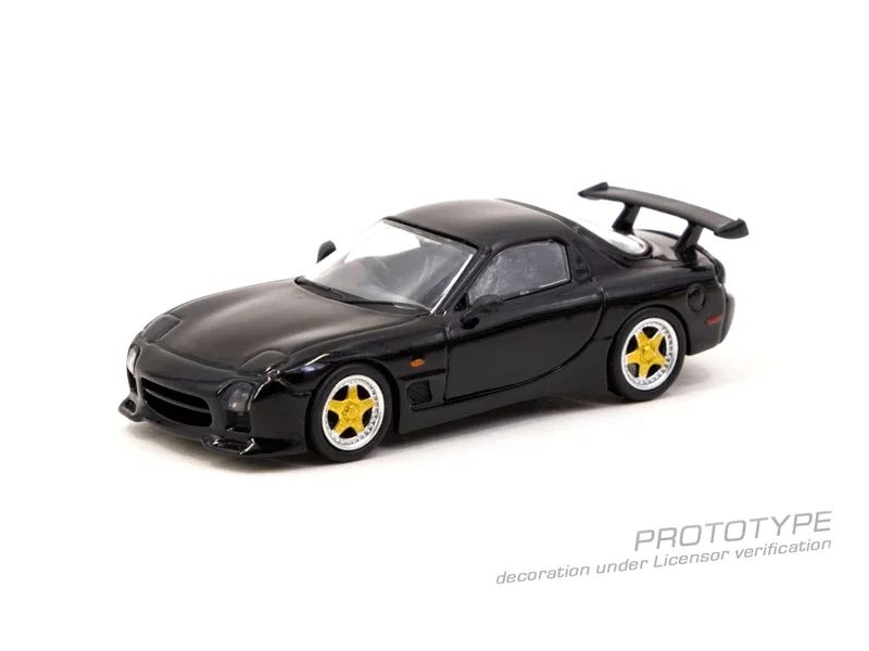 

Tarmac Works 1:64RX-7 FD3S speed A-Spec Black Diecast Model Car