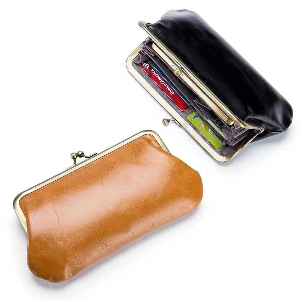 

Cowhide Wallets for Women Genuine Leather Purses Multifunctional Large Capacity Money Bag for Women Phone Purse Coin Card Holder