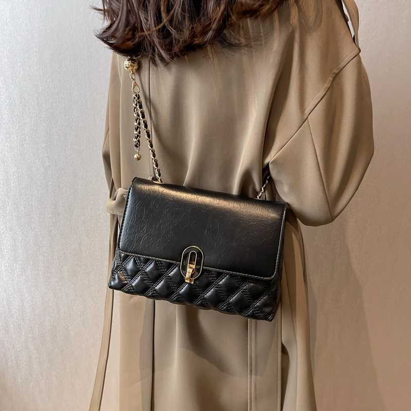 Crossbody Luxury Bags For Women 2023 Fashion Top Quality Long Goldchain Shoulder Bags Handbags For Women 2023 Designer Luxury