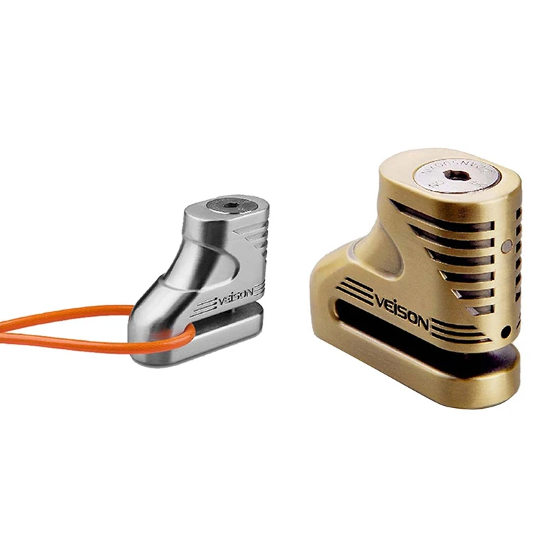 Veison Motorcycle Disc Brakes Lock 5Mm Mtb Bicycle Electric Car Anti-Theft Bike Theft Pretection Brake