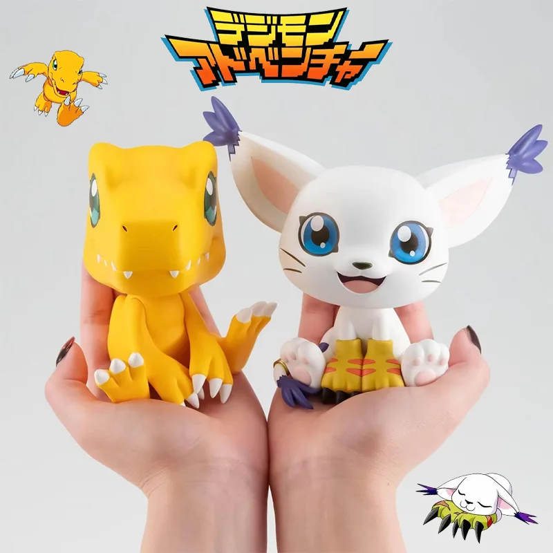 Digimon Gabumon Аниме Фигурки игрушки для детей Agumon Tailmon фигурки Цифровые Детские модели подарков Куклы Коллекция игрушек