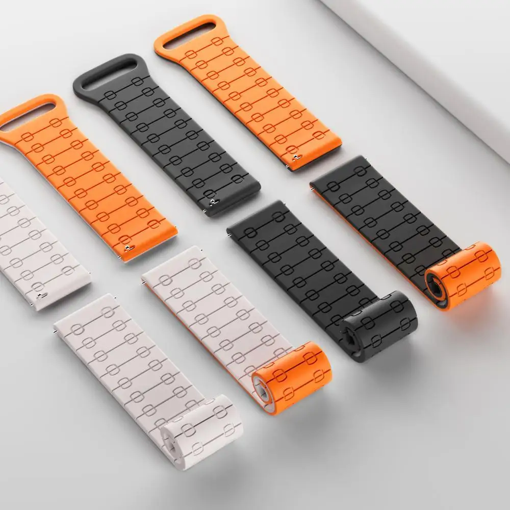 Фото Силиконовый ремешок для часов CMF Watch Pro 2, магнитный спортивный ремешок, браслет 22 мм Correa для браслета CMF Nothing Watch Pro Pro2 №4
