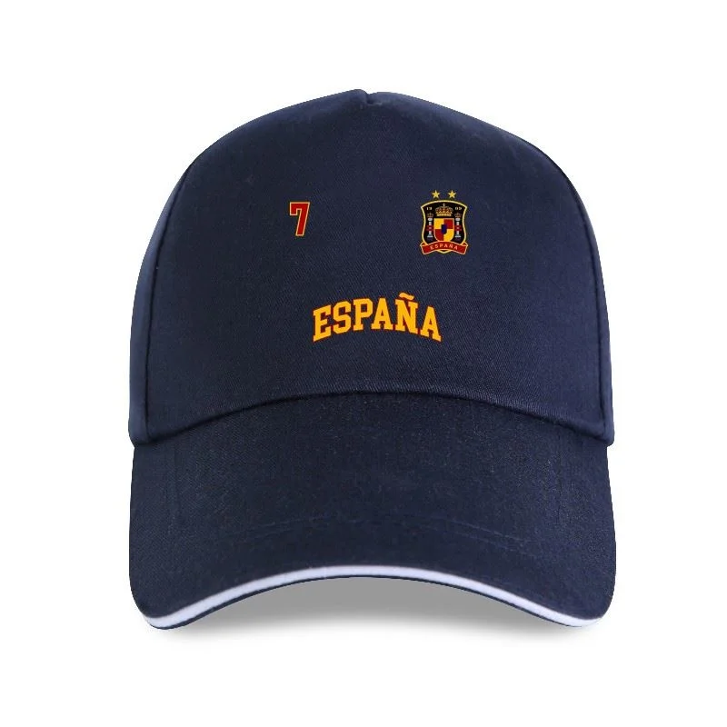 

New 2021 Fashion Summer 2021 Design Cotton Male Baseball cap Designing Spain Number 2 Soccers Team Spanish Flag Futbol Espana