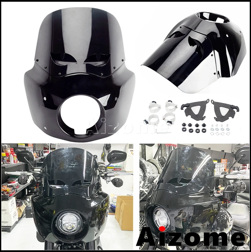 

Лобовое стекло для мотоцикла, 3/4 дюйма, для Harley Dyna Wide Glide FXDWG EFI FXDWGI 2006-2017