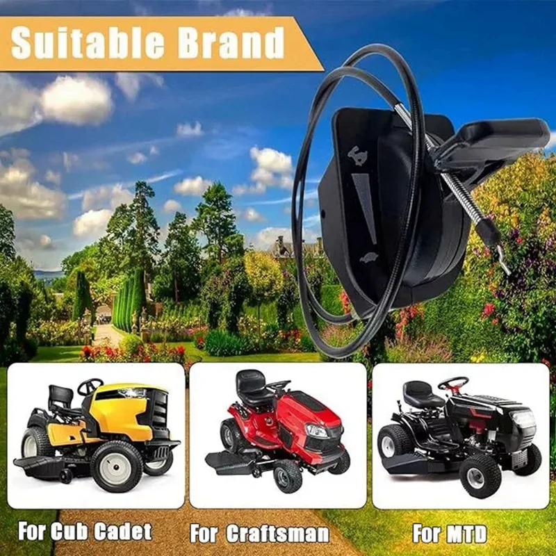 Трос дроссельной заслонки 130 см 746-05223 746-06891 для CUB CADET Enduro XT1 XT2 GT50 GT54 LT46 LT50 SX54