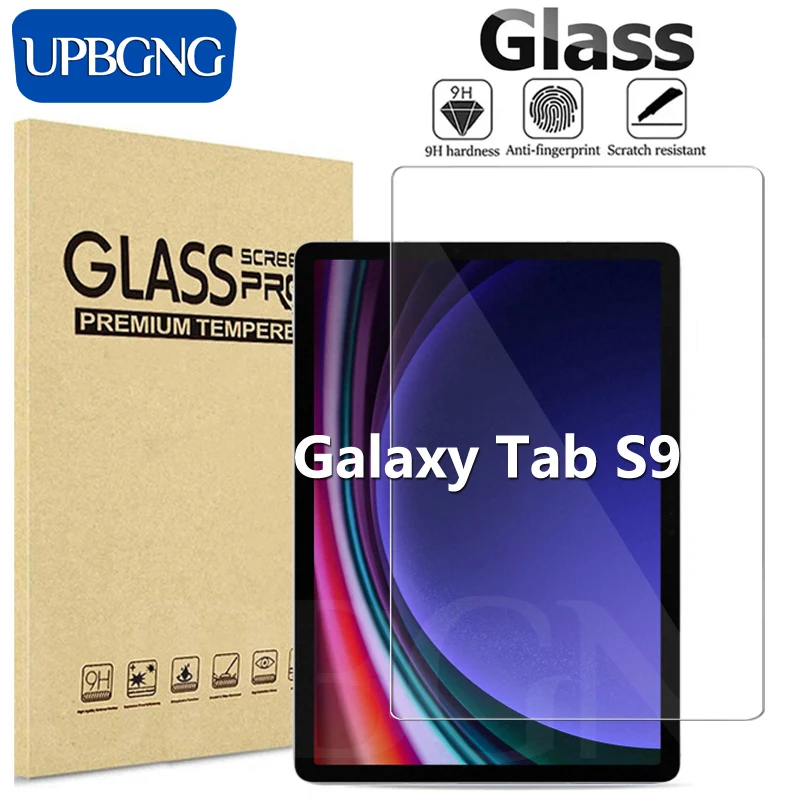 

Tempered Glass for Samsung Galaxy Tab S9 Plus Ultra Protective Film for Samsung Galaxy Tab S9 S8 S7 FE Tablet Screen Protectors