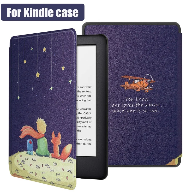 

for Kindle Paperwhite 11 Generation Paperwhite 1/2/3/4/5 E-book Printing Cover for Kindle 958/658 Protective Case