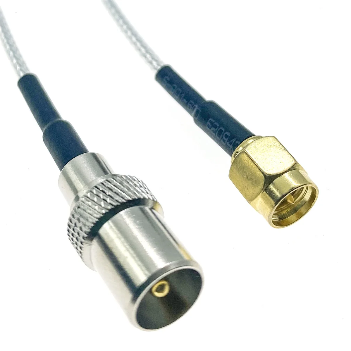 RG316 PAL DVB-T TV IEC Male to SMA MALE plug 50Ohm Low Loss Jumper Coax RF Cable