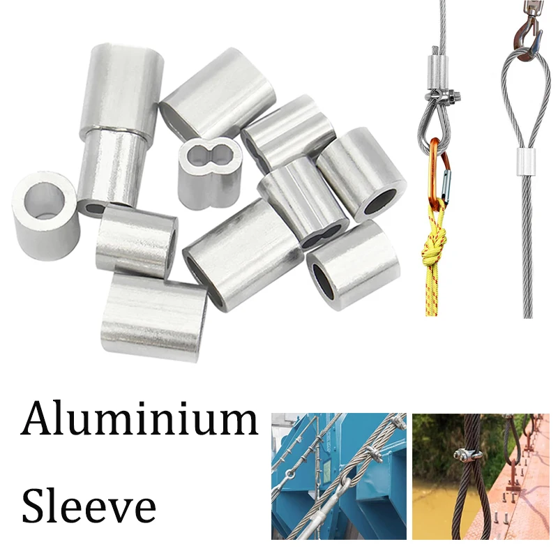 

Алюминиевые обжимные петли для кабеля 5-500 шт.