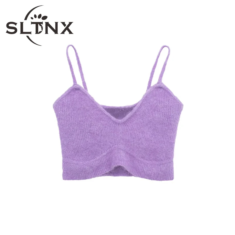 

Женский модный вязаный корсет SLTNX, топ 2022, женские сексуальные однотонные топы, женские свободные винтажные зимние корсеты, топ, вязаная оде...