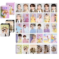 kpop pop bangtan boys aespa box of 30 beautifully boxed lomo cards photo cards gift jimin suga jin fan collection