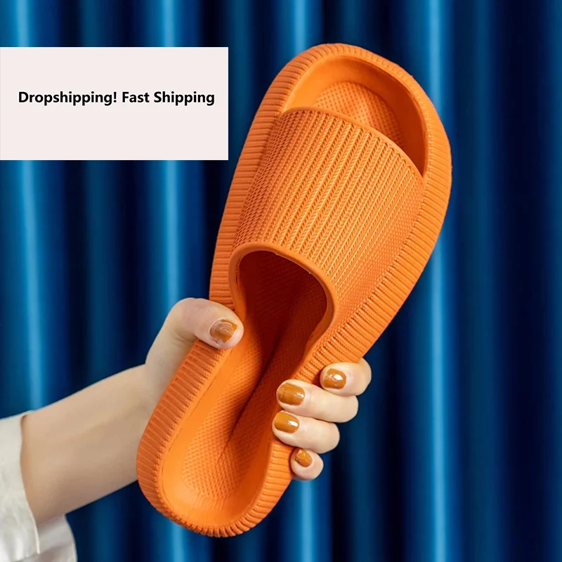 

Women's home slippers cloud slipper Bathroom Anti-slip Shoes Fashion beach Slides Soft Sole Slide Sandals Women's flip flops