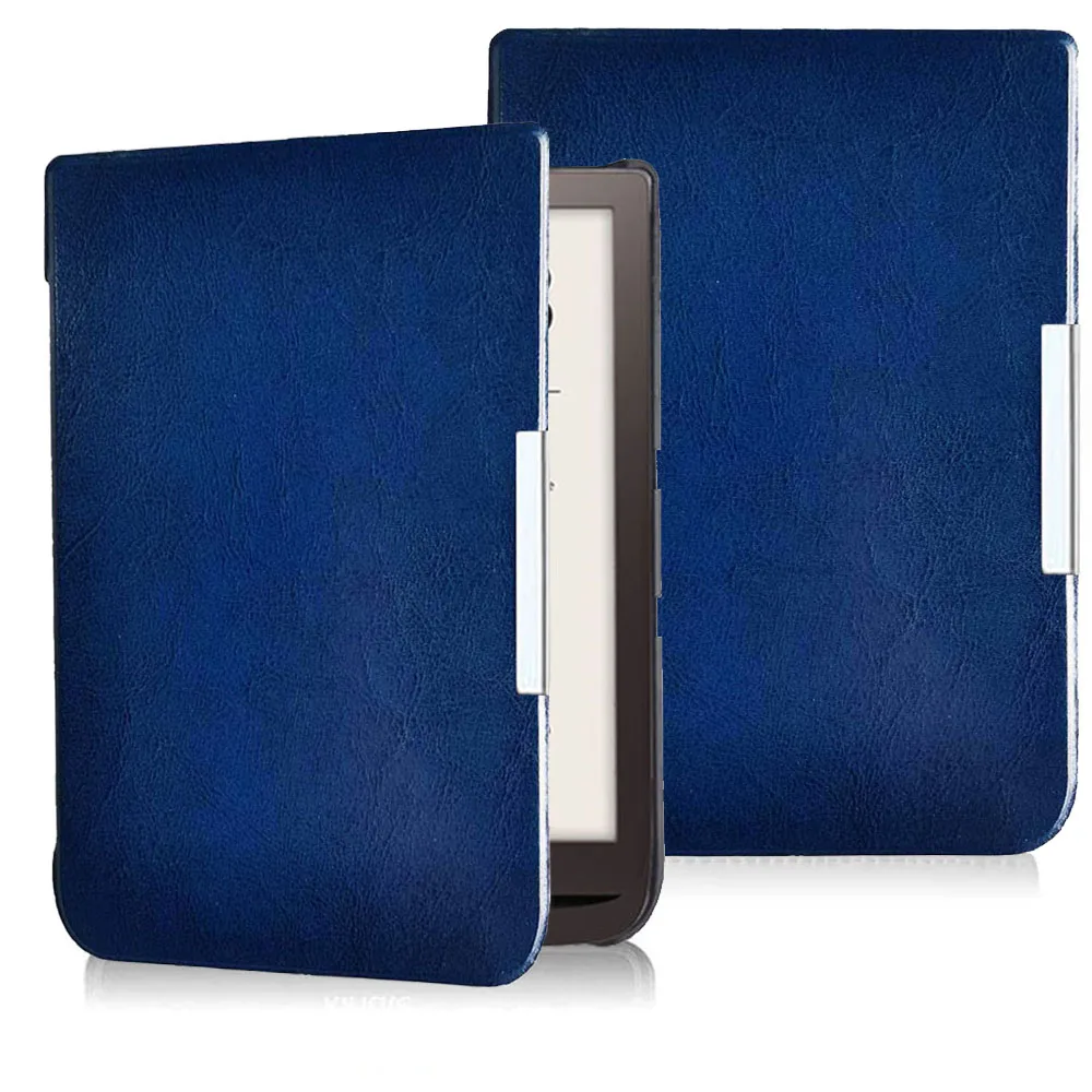 

Чехол из искусственной кожи для PocketBook 740 7,8 дюйма, цветная электронная книга inkpad 3 pro/ Pocketbook 741, защитный смарт-чехол с автоматическим/пробужде...