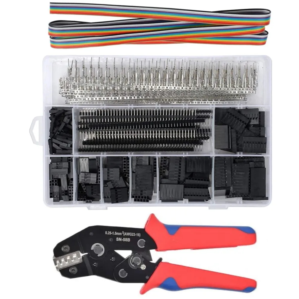 SN-58B Набор плоскогубцев DuPont обжимной инструмент XH2.54 SM пружинный зажим для