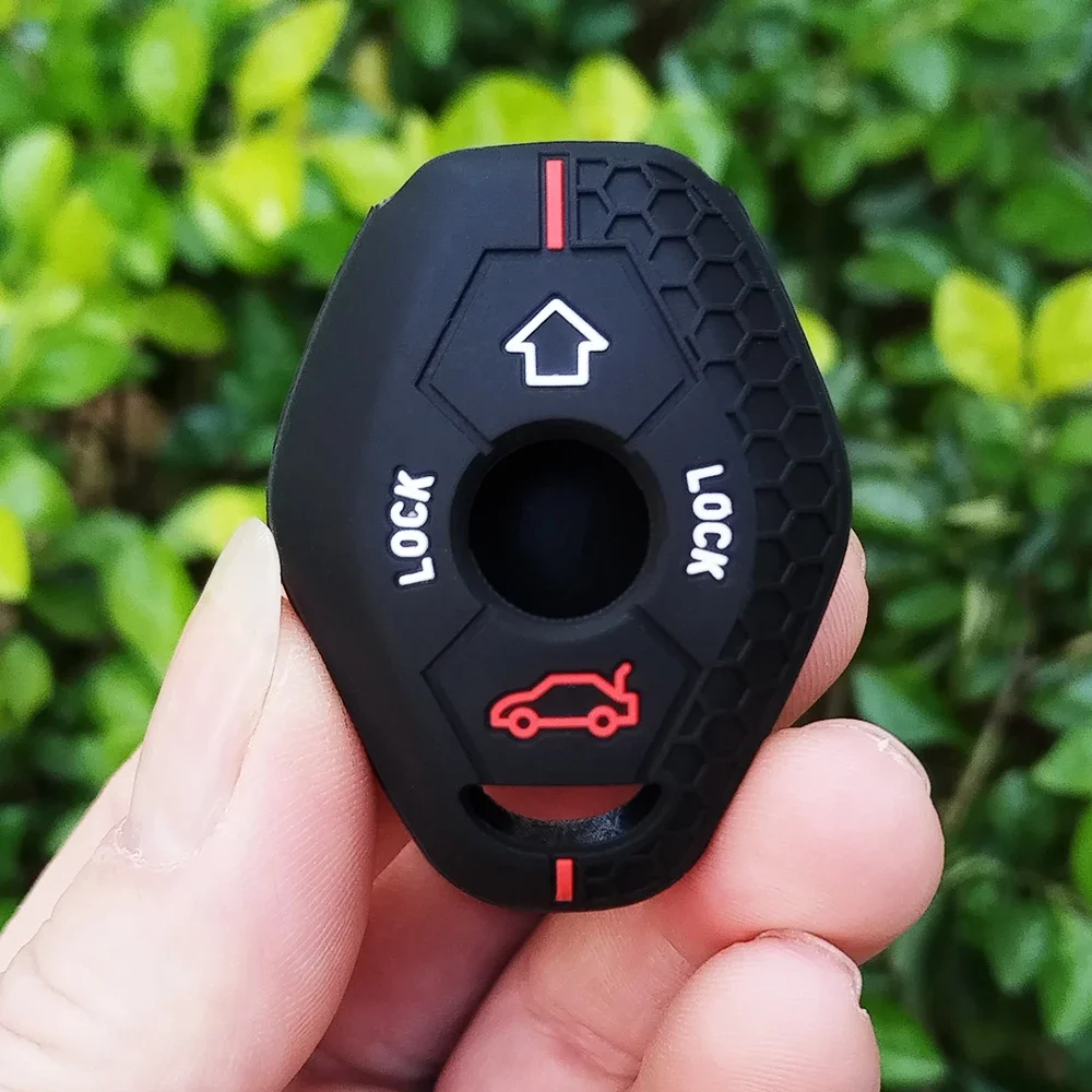 Лидер продаж силиконовый чехол для дистанционного ключа автомобиля ключей BMW E46