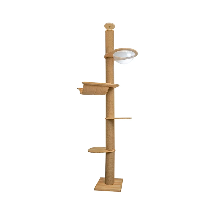 

floor to ceiling cat tree,Pet Climbing cat scratching tree