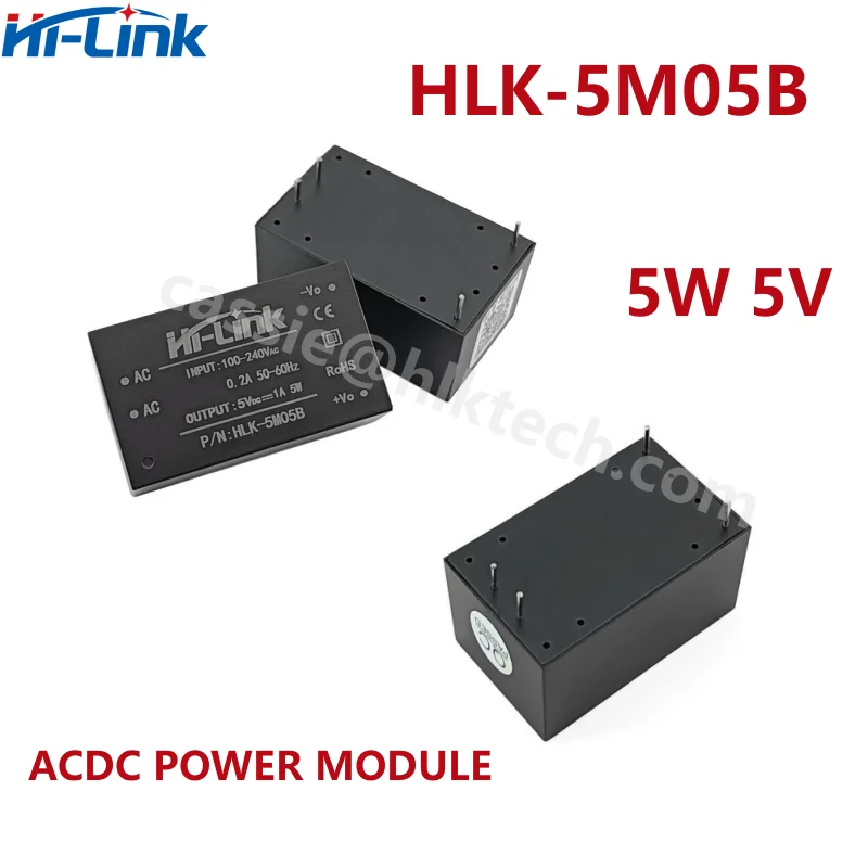 Фото Hi-Link HLK-5M05B 5M03B 5M09B 5M12B 5M24B Hi-Link 110 В 220 В до 3,3 В 5 В 9 В 12 В 24 В CE Стандартный модуль преобразователя мощности ACDC №4