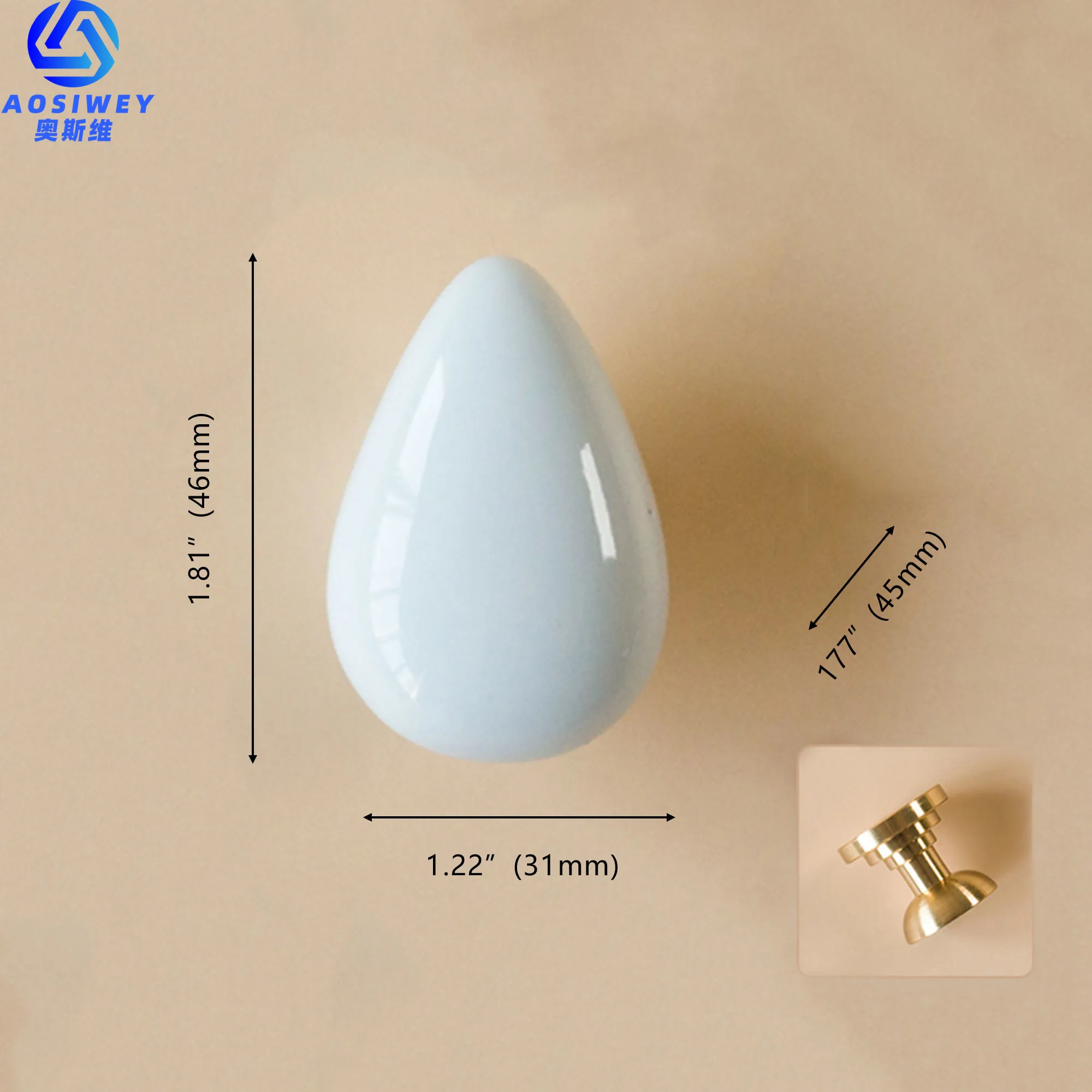 

Керамические крючки для одежды, набор из 1 штуки