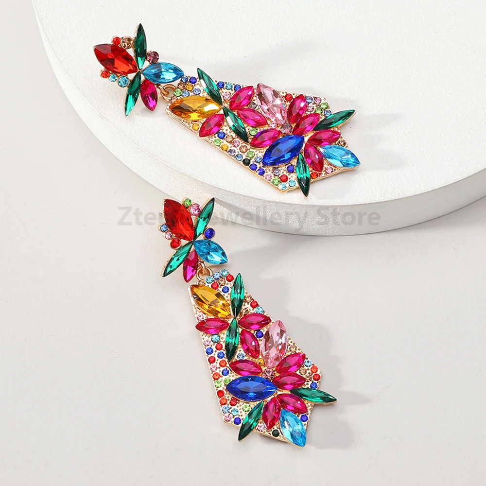 Модные дизайнерские очаровательные серьги-подвески для женщин классические