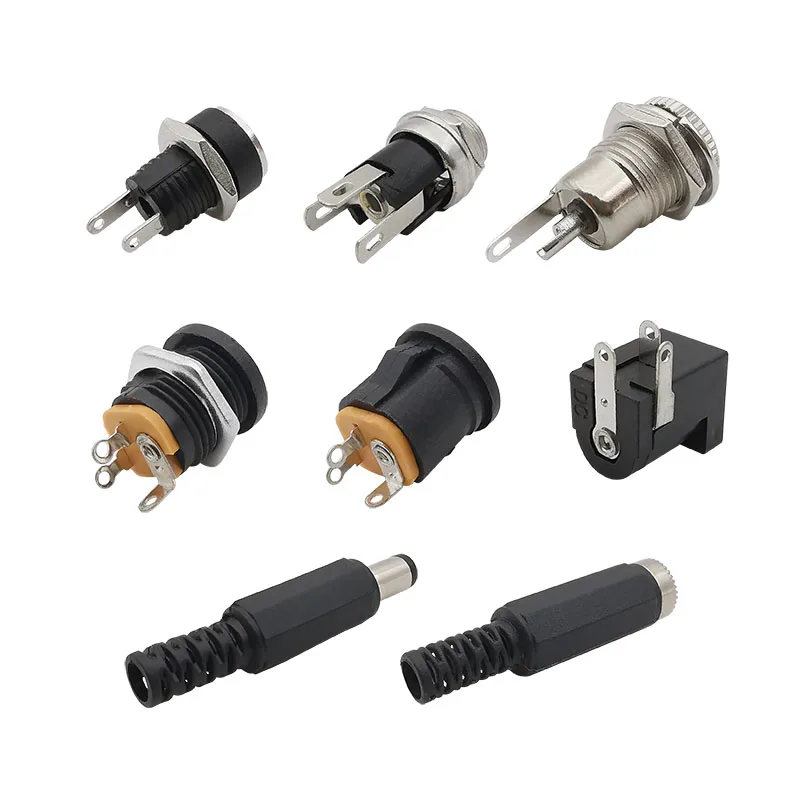 Разъемы питания постоянного тока 5 5x2 1 мм 10 шт.