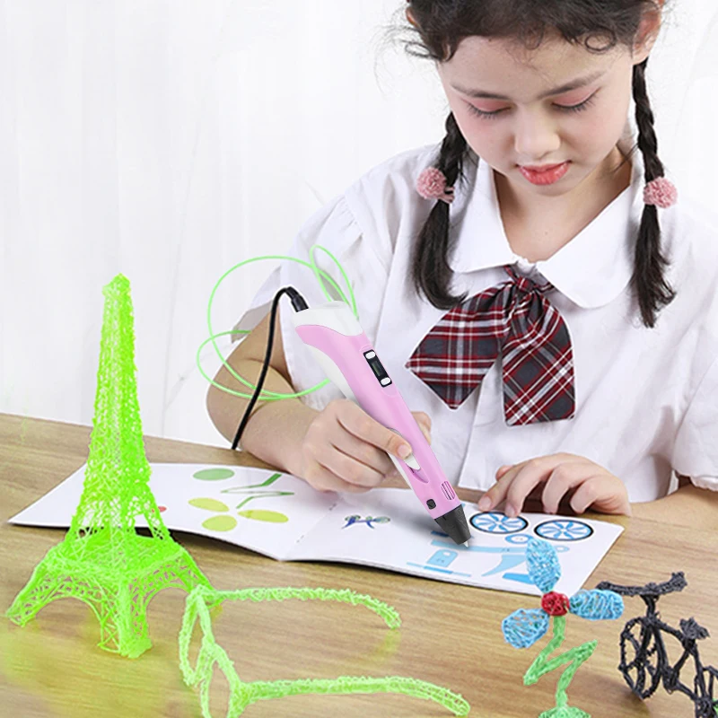 3d-карандаш для творчества ручка 3d-печати с пла цифровая 3d-ручка рисования