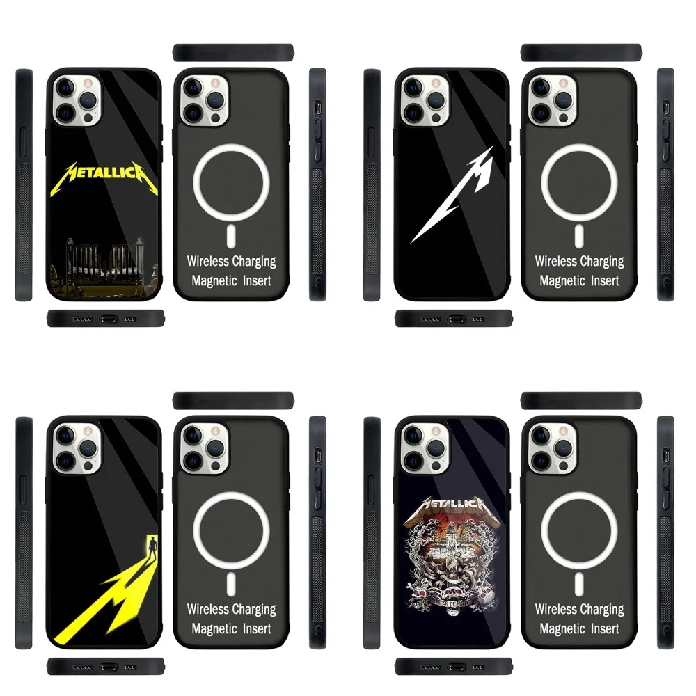 Чехол для телефона S-Seasons-Metallica 72 с сильным магнитом IPhone 16 15 14 13 Pro Max Plus 11 12 мини