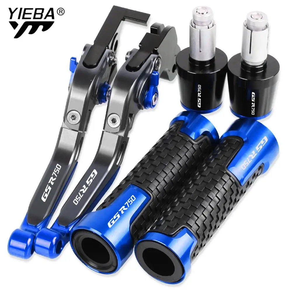 GSR 750 Motorcycle Brake Clutch Levers Handlebar Hand Grips ends For SUZUKI GSR750 2011 2012 2013 2014 2015 2016 2017-2020