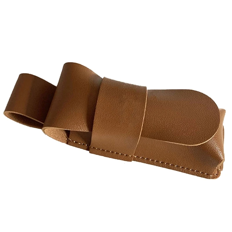 

PU Leather Harmonica Pouch Harmonica Carry Single Harmonica Container Gift