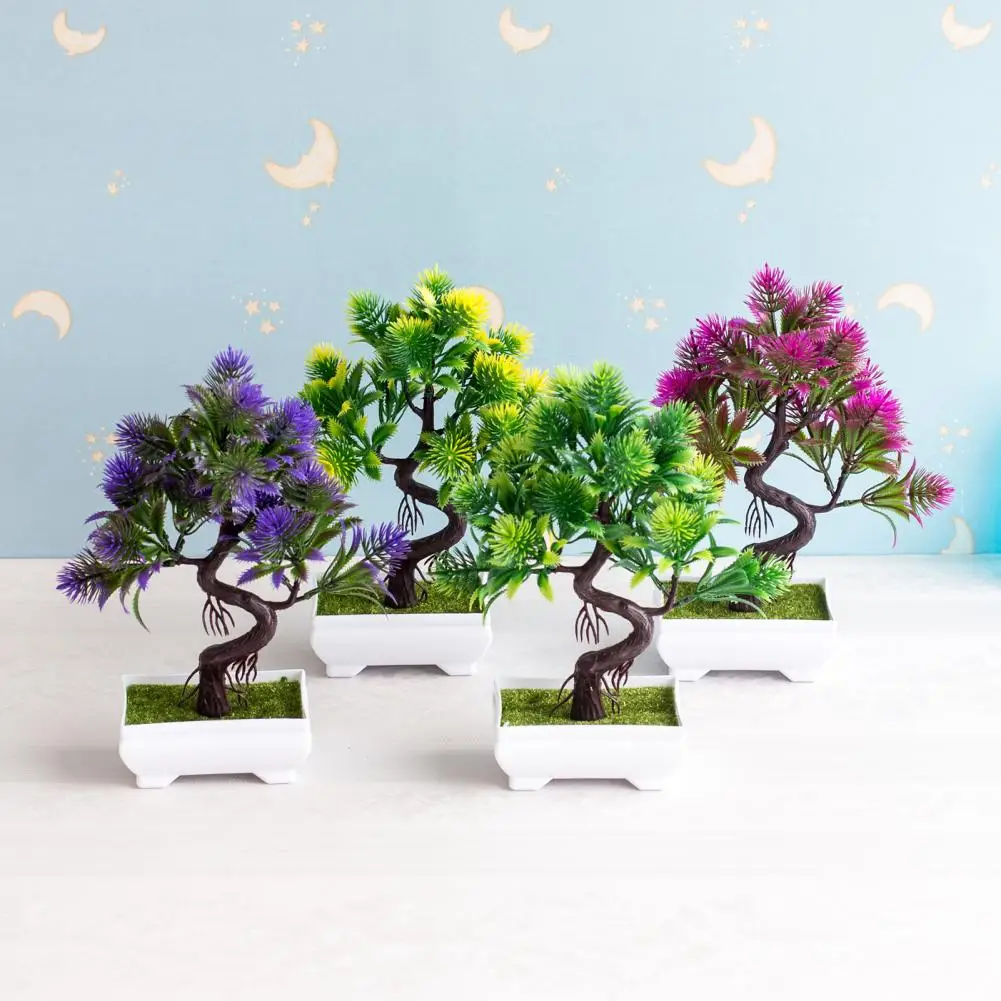 Искусственный бонсай современное декоративное искусственное дерево