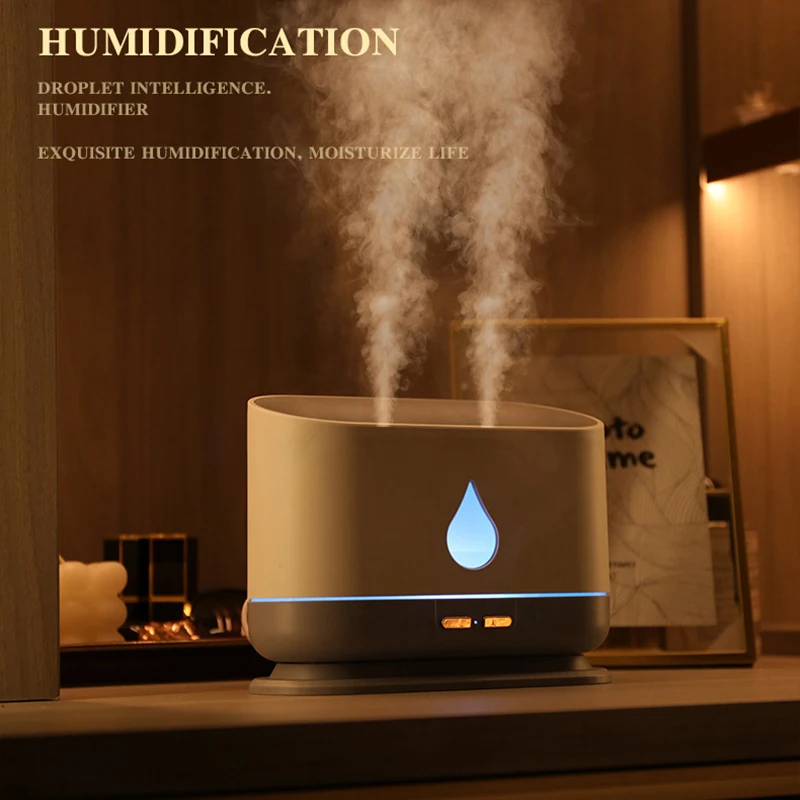 1000ML Ultrasonic Air Humidifier Aromatherapy Humidifiers Diffusers Wireless Double Spray Home Bedroom Essential Oils Diffuser