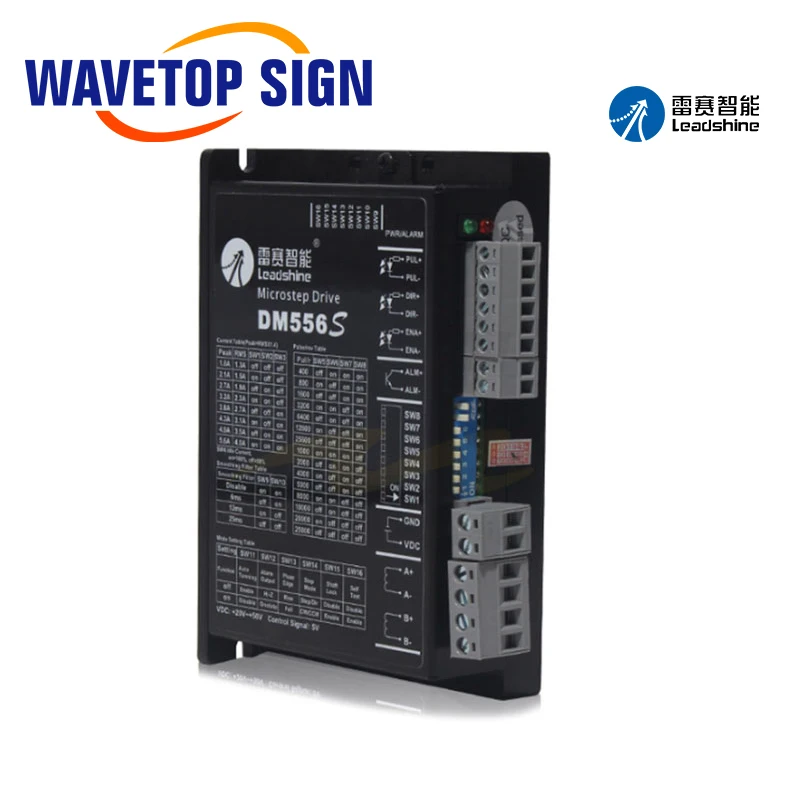 Драйвер шагового двигателя WaveTopSign Leadshine M556C DM556 DM556S DM856 для лазерной резки и