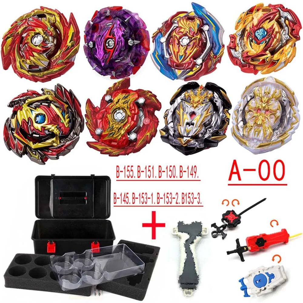 Волчок Beyblade Burst с лаунчером набор игрушек стартером и ареной металлический Бог