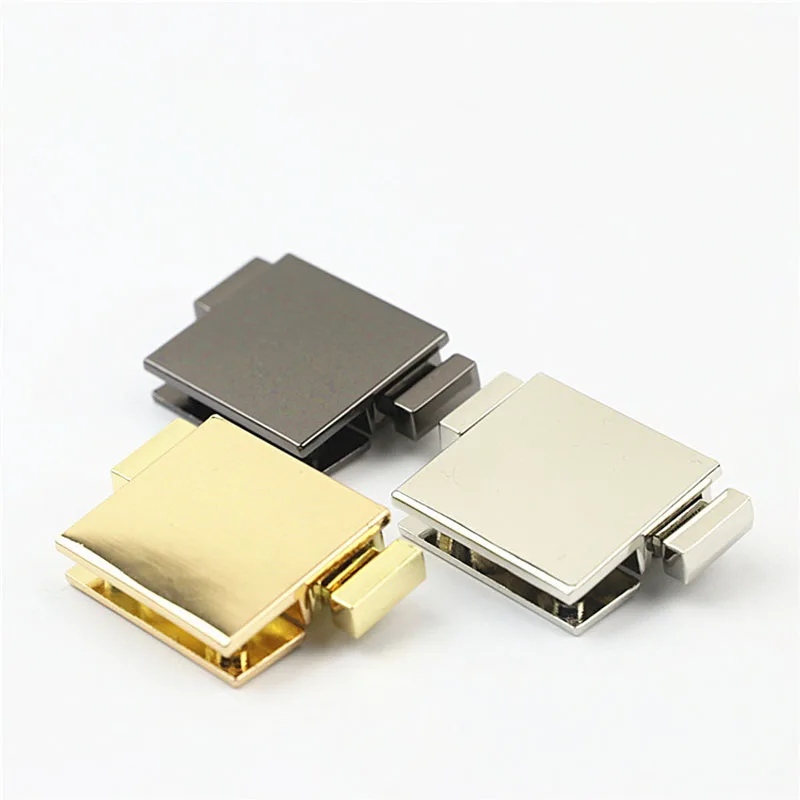 10pcs 29X42mm Bag Snap Locks Buckle Metal Spring Mechanism Lock Clasps DIY Luggage Lockstitch Buckles Hardware Accessory